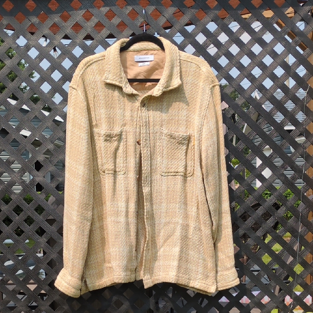 Urban Outfitters Tan Shirt Jacket